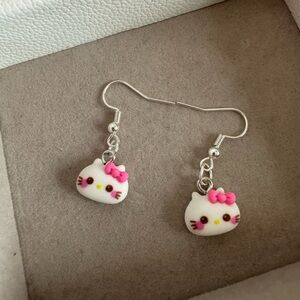 Handcrafted Earrings, Cute Resin Charms
